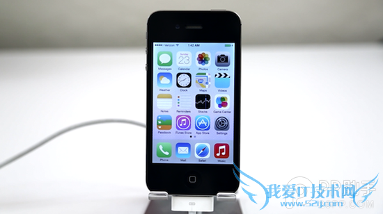 iPhone4/4s升级ios7变卡无法回到ios6 52IJ手机之家