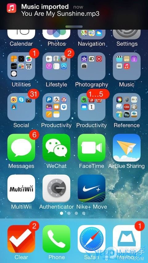 iPhone也能用蓝牙了 iOS8.1.2越狱插件AirBlue Sharing更新