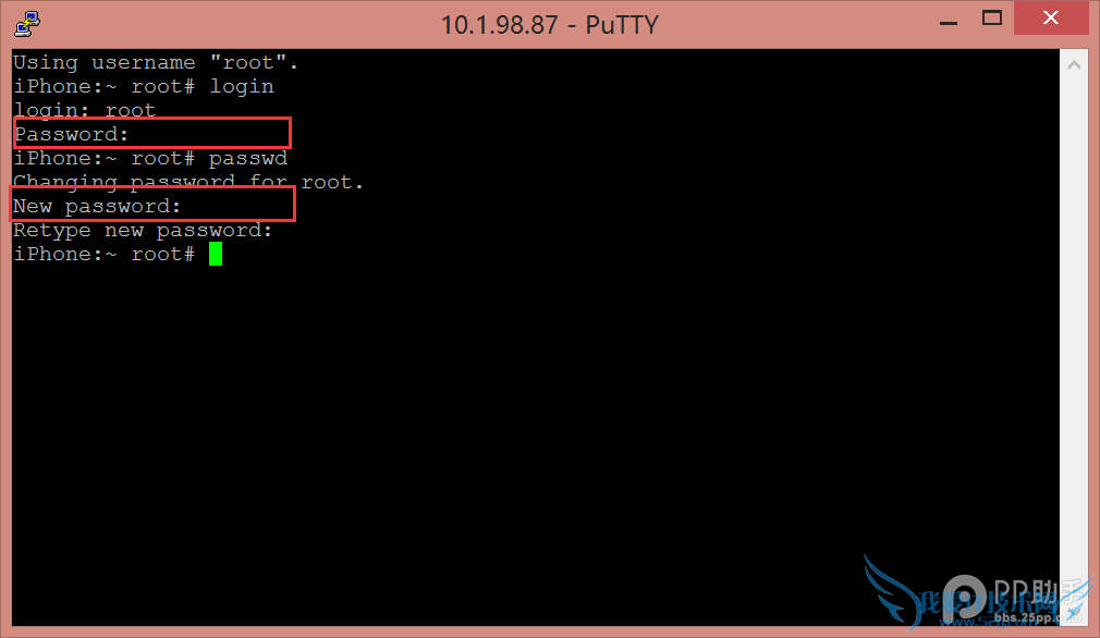 iOS8.0-iOS8.1完美越狱后修改OpenSSH通道密码教程【附下载】