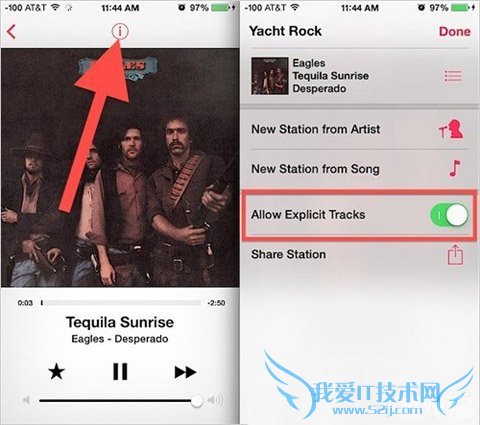 如何关闭iTunes Radio歌词自动过滤功能1