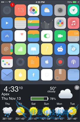 11月14日Cydia 插件iOS8兼容性更新汇总