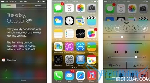 化繁为简 5个你必须知道的iOS7手势技巧 52IJ手机之家