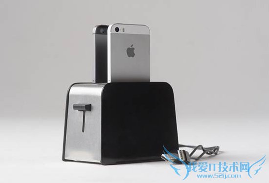 【酷玩配件】面包机造型iPhone充电底座 52IJ手机之家