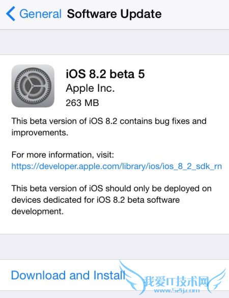 ios8.2beta5有哪些新功能 52IJ手机之家