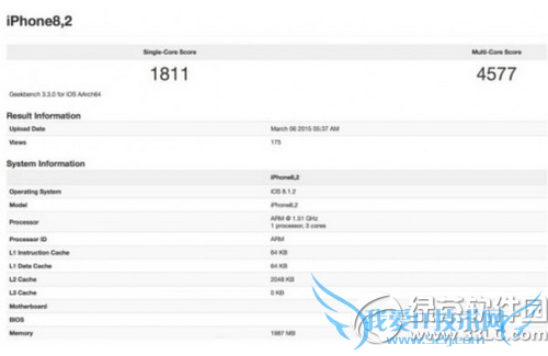 iphone6s plus跑分多少 52IJ手机之家