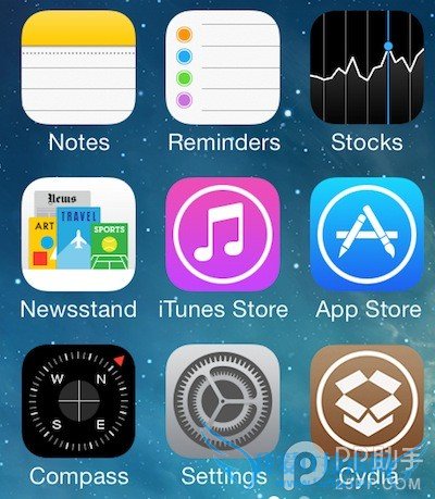 ios7ƽCydiaͼ 52IJֻ֮