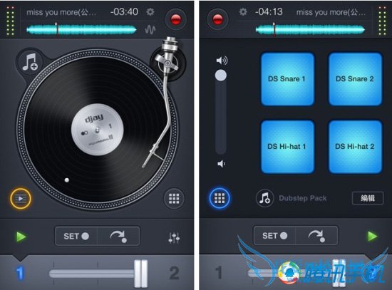 iOS顶级DJ混音打碟应用djay 2 一起来摇摆