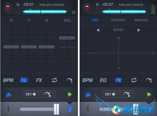 iOS顶级DJ混音打碟应用djay 2 一起来摇摆