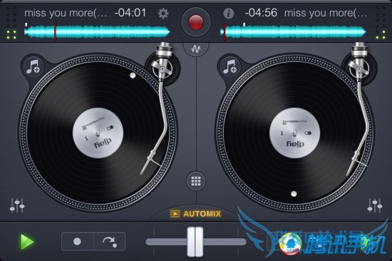 iOS顶级DJ混音打碟应用djay 2 一起来摇摆