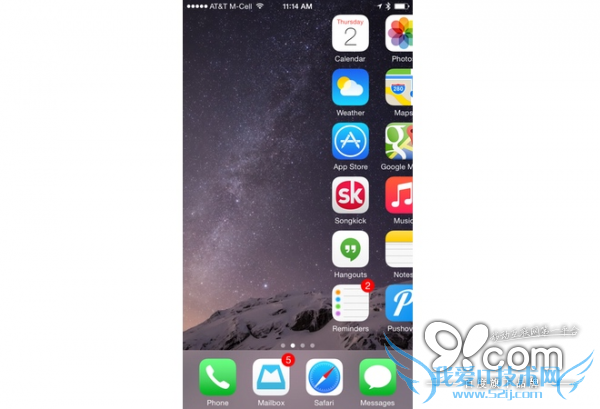 iOS8空白主屏功能怎么用? 52IJ手机之家
