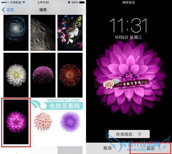 iPhone6 Plus壁纸怎么设置 iPhone6 Plus换壁纸教程