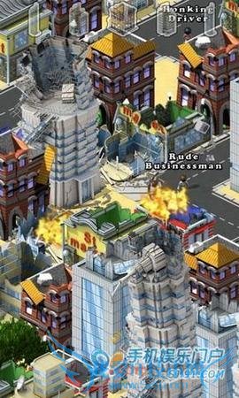 手指怪兽 化身哥斯拉尽情破坏吧