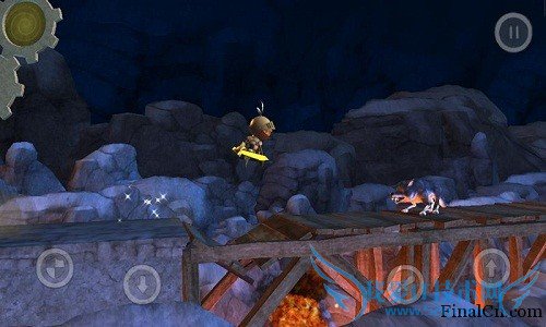 3D横版动作冒险的安卓手机游戏《发条骑士》 52IJ手机之家