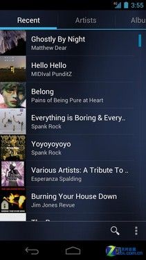 Android4.0官方版 玩转Google音乐播放器
