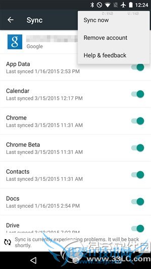 android5.0取消同步bug已修复 52IJ手机之家