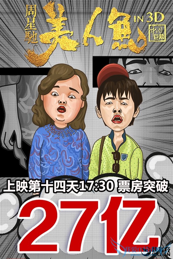 小伙伴们惊呆了:《美人鱼》票房破27亿