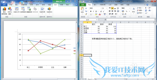 在windows7下如何用Word2010制作折线图