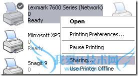 Windows7ͻһXPϹĴӡ