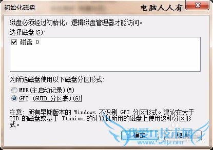 Windows7磁盘分区