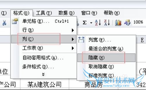 Microsoft Excel如何隐藏单元格