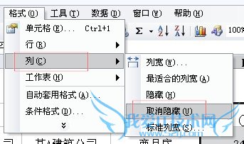 Microsoft Excel如何隐藏单元格