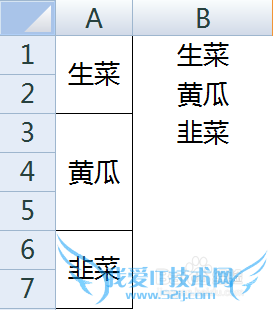 excel怎么把合并单元格内容提取到连续单元格中