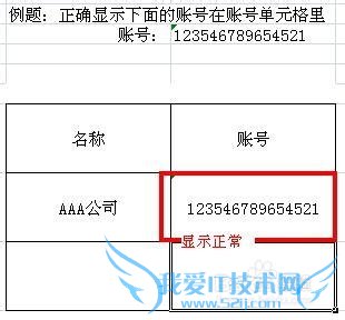 Excel输入显示长数字的两种方法