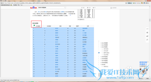 在Excel 2007 中如何导入网页上的数据