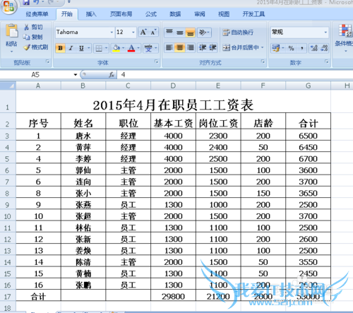 Excel如何设置货币格式?