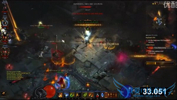 神速!《暗黑3》玩家33秒满级