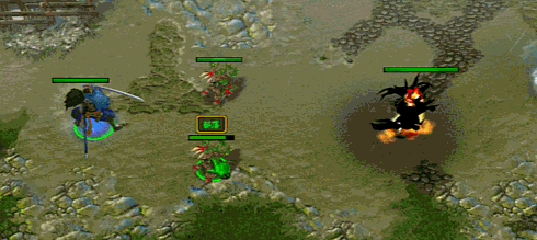 《魔兽争霸3》神级自制地图:LOL大战DOTA