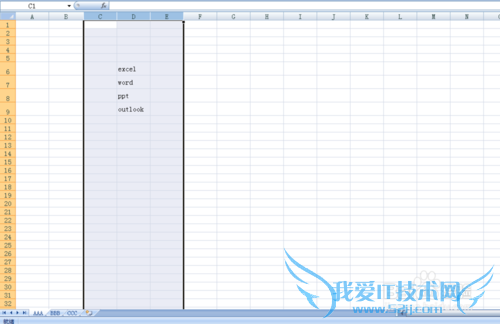 Excel如何隐藏工作表、行、列?