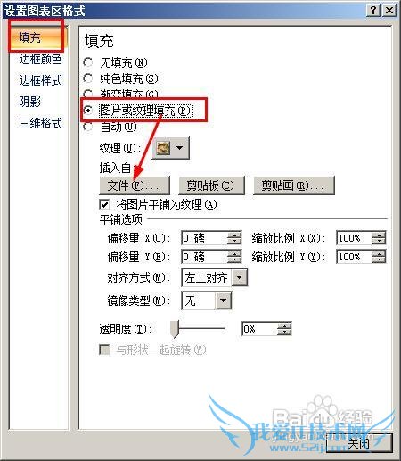 excel两种方法给图表设置背景