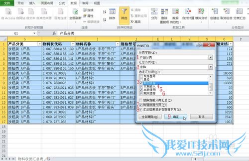 EXCEL多重分类汇总日常办公中运用