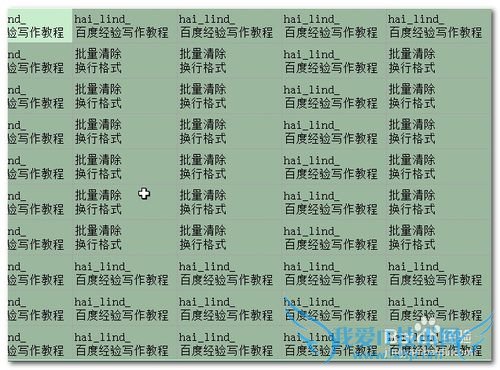 Excel中如何批量清除单元格中的换行符?