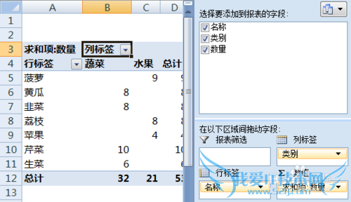excel数据透视表无法添加计算项