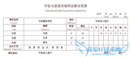 EXCEL技巧——如何自动套用发票模板
