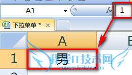 excel如何快速输入男女性别