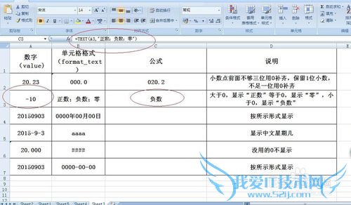 excel中TEXT函数的用法实例