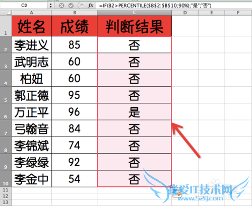 Excel⣺[190]PERCENTILE÷
