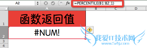 Excel⣺[190]PERCENTILE÷