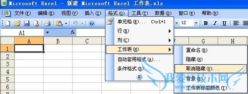 怎样让别人无法取消隐藏的Excel工作表
