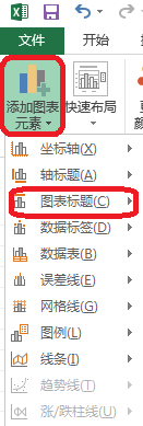 Excel图表添加标题怎么做