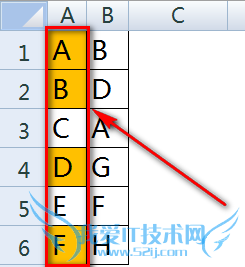 excel怎么比较两组或两列数据的相同项和不同项