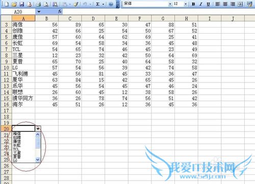 Excel技巧之下拉列表显示动态图表