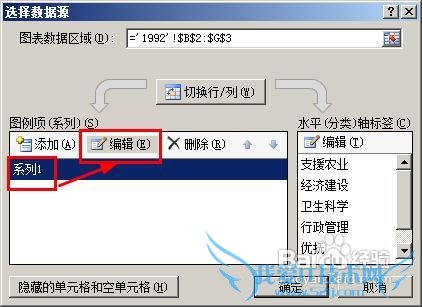 excel怎样用不同工作表中的数据创建图表