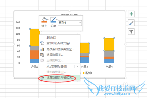 EXCEL中如何建立总计分类统计图表