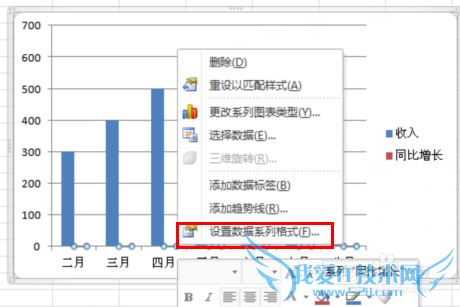EXCEL怎样添加第三坐标轴之次坐标轴增加方法