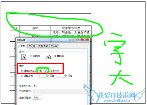 ÔõôÉèÖÃExcel±í¸ñÄÚÈÝ·ÅÔÚÒ»Ò³ÉÏ´òÓ¡