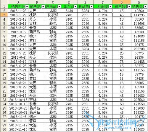 Excel数据透视常用技巧(二)
